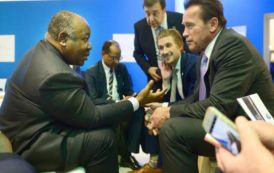 Gabon : Échange passionnant et constructif avec Arnold Schwarzenegger en images