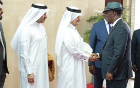 Côte d’Ivoire : Le Président Alassane OUATTARA reçoit l’Emir du Qatar Son Altesse Cheikh Tamim Ben Hamad Al-Thani en images