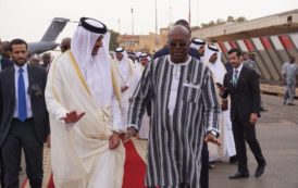 Burkina : S.E.M Roch Marc Christian KABORE reçoit son Altesse Cheikh Tamim Ben Hamad Al Thani Emir  en images