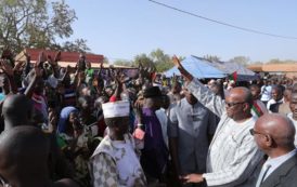 Le Président du Faso a procédé à Diapaga au lancement des travaux de bitumage de la route Kantchari en images