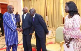 Un émissaire du Président Macky SALL reçu par le Président du Faso en images