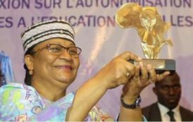 ANNEE 2017 : La Première dame du Mali et la présidente de l’ONG Agir, Mme Keita Aminata Maïga, a été une fois de plus honorée