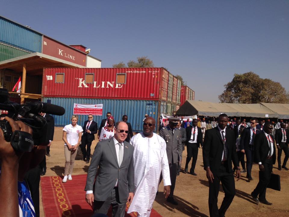 Inauguration du centre de formation polyvalent de Loumbila. Le Président du Faso en images