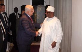 Mali : Chef de l’Etat, S.E.M Ibrahim Boubacar KEÏTA a reçu le ministre algérien du Commerce, Mohamed BENMERADI en images