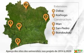 Côte d’Ivoire : Le Programme de Décentralisation des Universités(PDU).