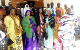 La Première Dame du Niger Dr Lalla Malika Issoufou, a rencontré nos compatriotes vivant dans la capitale mauritanienne en images