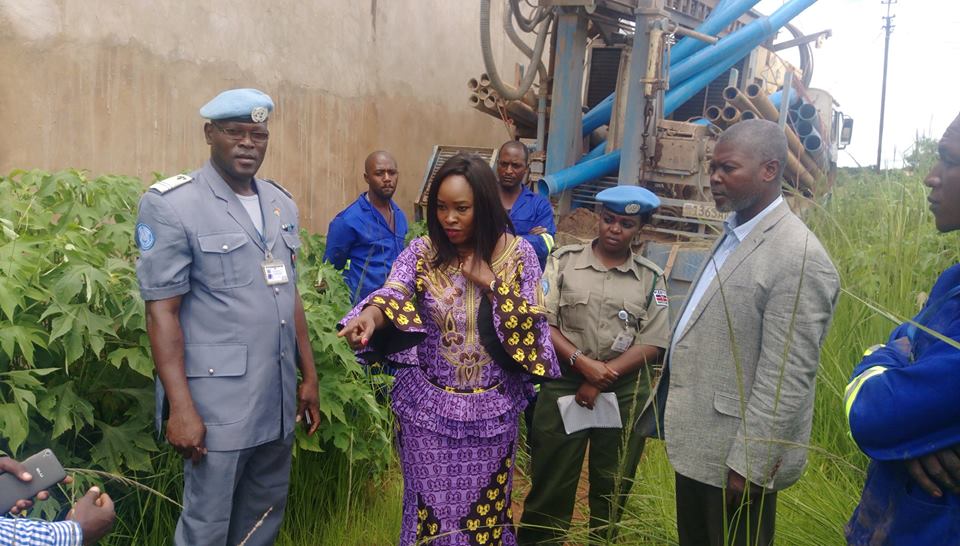 La Monusco finance les travaux de forage d’un puits à la prison centrale de Kassapa en images