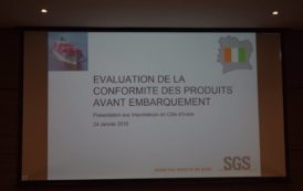 Cöte d’Ivoire / Rencontre SGS :  Déjeuner débat sur le programme de vérification de la conformité des marchandises à l’importation en  images