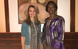 La Première Dame du Faso, Presidente de la Fondation KIMI offre un dîner d’échanges à Mme Melinda GÂTES dans le cadre de sa visite au Burkina Faso en images