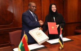 Le Burkina Faso et les Emirats Arabes unis signent un accord d’exemption des visas en images