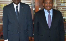 Côte d’Ivoire : Le Ministre Siandou Fofana  reçu par M. François Albert Amichia, son collègue des Sports et des Loisirs en images