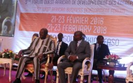 Burkina : Ouverture de 5ième édition du Forum Ouest Africain de Développement des Entreprises (AFRICALLIA) en images