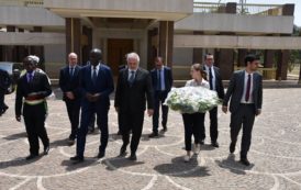 Gilles HUBERSON, ambassadeur de France en Côte d’Ivoire, s’est déplacé  à Yamoussoukro en images