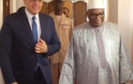 Mali : L’Ambassadeur de l ‘État de Palestine  fait ses adieux au Président  Ibrahim Boubacar KEITA en images