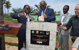 Côte d’Ivoire : Cérémonie de pose de la première pierre de l’atelier de l’energie solaire en images