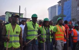 Liberia : La première dame et son époux avec quelques ministres du cabinet pour le nettoyage des secteur de Monrovia en images