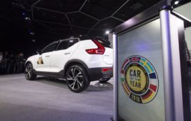 La Volvo XC40 a été désignée lundi “Car of the Year” du Salon de l’automobile de Genève en images