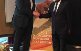 Côte d’Ivoire : Rencontre avec Monsieur Egon Kochanke Directeur général de Afrika Verein, organisme Allemand d’investissement en Afrique  en images