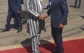 Le président Togolais Faure Gnassingbé présente ses condoléances au Burkina Faso en images