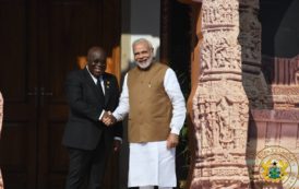 Nana Addo Dankwa Akufo-Addo  au sommet de l’alliance solaire internationale à New Dehli (En images)