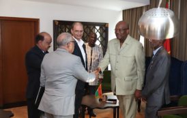 Burkina: Des hommes d’affaires indiens reçus par le Président du Faso à New Delhi( En images)