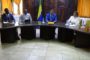 Gabon: Séance de travail ce matin à mon cabinet avec le Dr Ousmane DORE( En images)