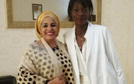 Rama Yade reçu par la première dame du Niger Dr lalla Malika Issoufou en images