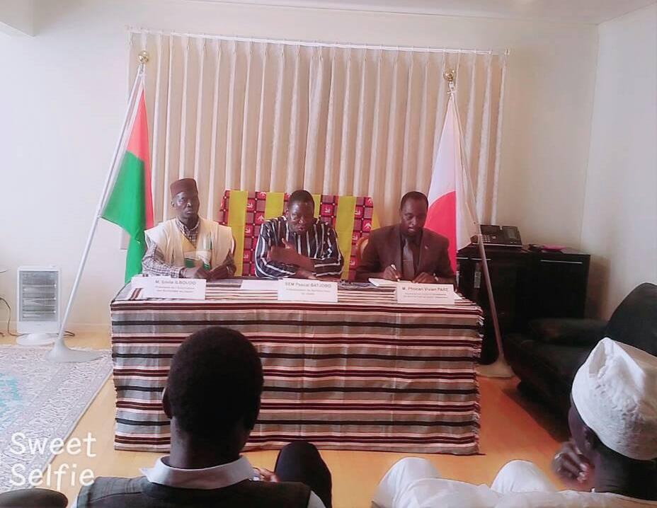 Japon: Echanges entre l’ambassadeur Pascal Batjobo et la communauté burkinabè