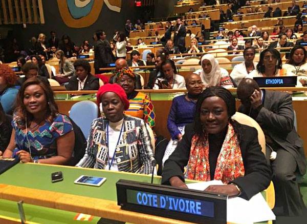 Autonomisation des femmes rurales : La Ministre mariatou kone a new york pour presenter les defis et perspectives de la cote d’ivoire