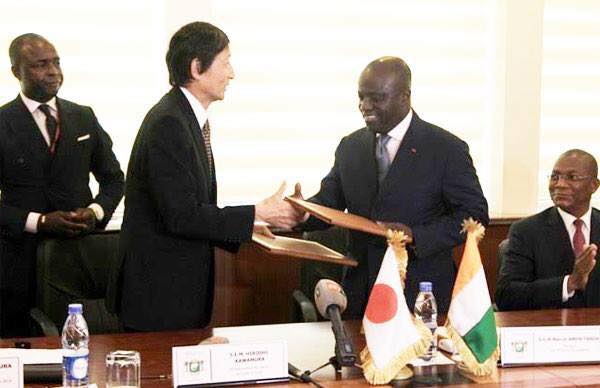 SNEPCI (Fraternite Matin) et Echangeur Ivoiro-Japonais : Le japon octroie 1,2 milliard de fcfa a la cote d’ivoire pour des financements