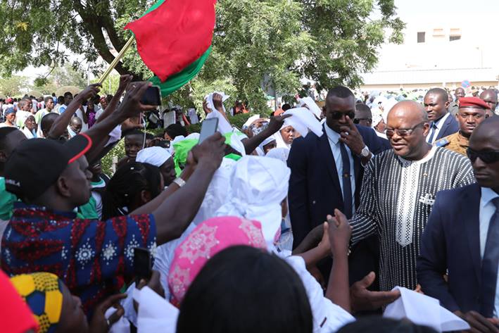 Semaine nationale de la Culture(SNC) 2018 : Le Président du Faso est arrivé à Bobo-Dioulasso (Photos)