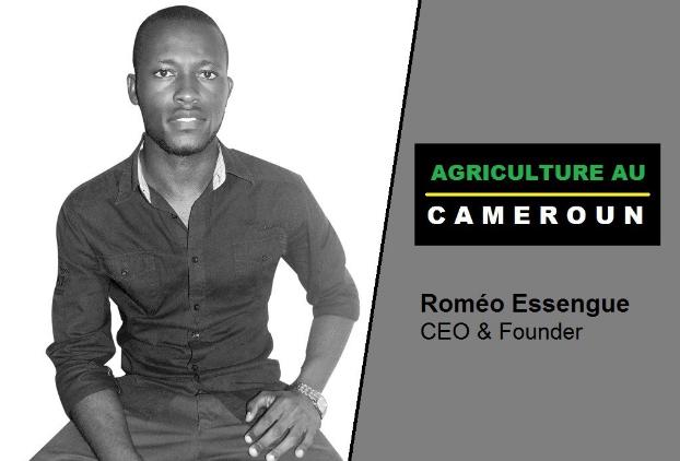 Roméo Essengue, un jeune Camerounais qui crée une plateforme 100% destinée à l’agriculture