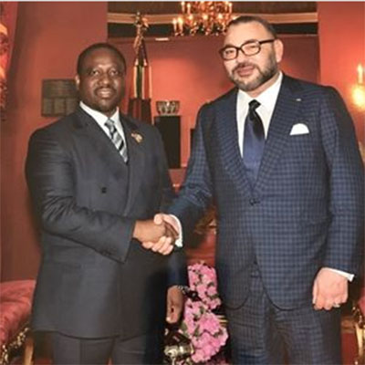 MOHAMMED VI reçoit les Présidents d’Assemblée d’Afrique Francophone en images