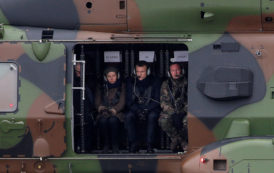 France : Macron en “immersion” dans l’armée de Terre en images