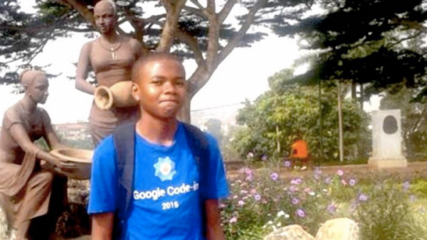 Nji Collins, petit génie camerounais et premier Africain à gagner un concours Google