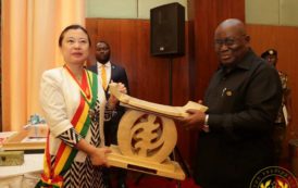 “Be A Strong Advocate For Ghana In China” – President Akufo-Addo To Outgoing Chinese Ambassador