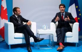 G20: Macron et Trudeau sur la même ligne face à Washington