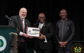 Le Président Nana Akufo-Addo à la 27e édition des Prix du leadership pour la paix en Afrique.[Photos]