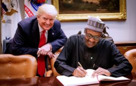 Président Muhammadu Buhari lors du déjeuner de travail sur sa visite aux États-Unis [Photos]