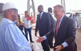 Le secrétaire général des Nations unies en visite au Mali, reçu par le Président de la République. (Photos)