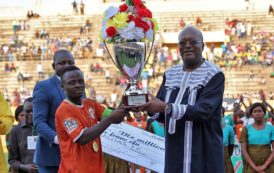 Coupe du Faso : SALITAS remporte le trophée en présence du Président du Faso.(Photos)