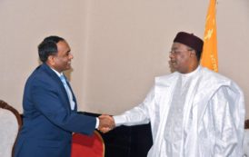 Le Président Issoufou Mahamadou en audience au Chargé d’Affaires de l’Ambassade de Pakistan au Niger.(Photos)