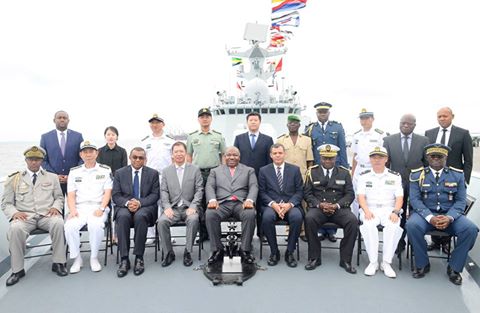 Gabon : Visite de la 28ème Flotte d’escorte de la marine chinoise par le Président Ali Bongo [Video]