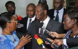 Pluies diluviennes: le président Ouattara chez les familles.[Photos]