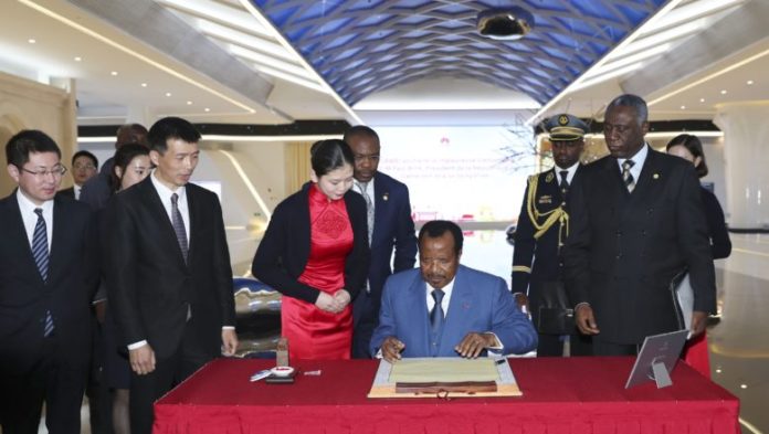 Chine : Paul Biya obtient de Huawei la poursuite des investissements dans la fibre optique