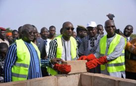 Burkina :  le Premier ministre, Paul Kaba THIEBA,  pose la première pierre de la Cité de la diaspora [Photos]