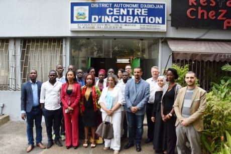 Côte d’Ivoire : L’Allemagne et le Maroc soutiennent les initiatives du centre d’incubation [Photos]