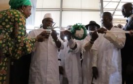 Inauguration de l’Usine d’egrenage de la CMDT de Kadiolo par le Chef de l’Etat SEM. Ibrahim BOUBACAR KEITA. [Photos]