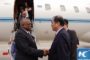 Arrivée du president zambien Edgar Lungu à Beijing, capitale de la Chine [Photos]