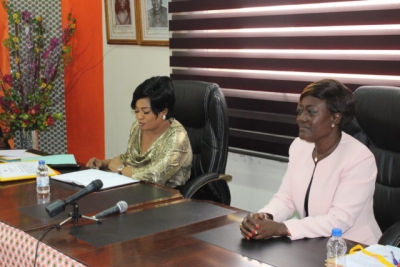 Côte d’Ivoire : La ministre congolaise de la Promotion de la femme à l’école ivoirienne du leadership féminin